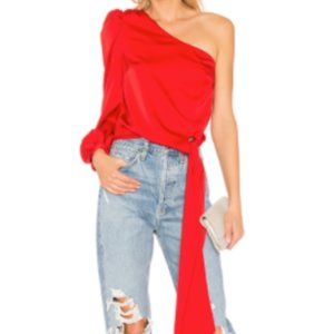 Lovers + Friends Kendall Blouse in Rose Color Size XS